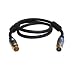 Profigold BA-PGV8922 - Video Lead Coax 100hz Male To Female - 2.0m