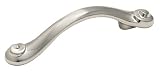 Amerock Divinity Ionic 3-Inch Pull, Sterling Nickel #BP5260-G9