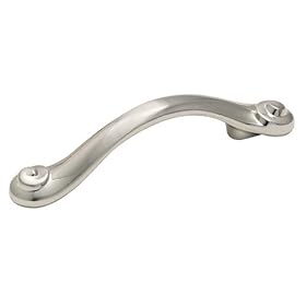 Amerock BP5260-G9 Divinity Ionic 3-Inch Pull, Sterling Nickel by Amerock