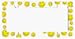 Smile Happy Face License Plate Frame (Made of Plastic)