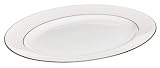 Lenox Tribeca Platinum-Banded Bone China 13-Inch Platter