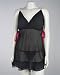  : Ribbon Tie Chemise Set
