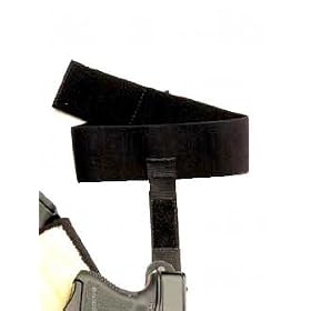 Color Black Galco Ankle Glove Calf Strap by