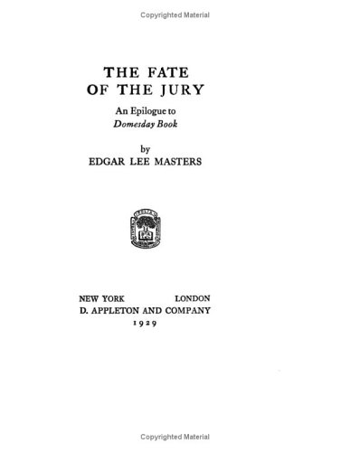 Edgar Lee Masters