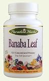 Paradise Herbs Banaba Leaf Extract, 60 vegetarian capsules