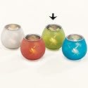 Dragonfly Flicker Votive Lantern - Lime Green (Wax or Battery Operated)