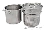 All-Clad Stainless 7-Quart Stockpot with Pasta Insert