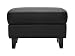 Sofa Workshop Carrie footstool tight covered in Bolero Black