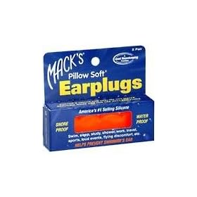 EAR PLUGS HOT PINK MACKS Size: 2 PR