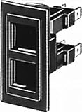 Hella Kontrollleuchte 2 polig Flachstecker 2AA713628011