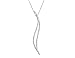 Diamond Drop Pendant 1/5 Carat (ctw) in White Gold with Chain
