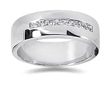 0.45 ctw Men's Diamond Ring in Platinum
