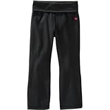 OSHKOSH(オシュコシュ) フォールドオーバー フレア ヨガ パンツ ブラック ボトムスパンツ 4歳【並行輸入】