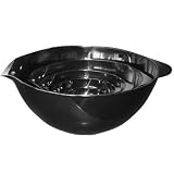 Calypso Basics Melamine 5 Piece Mixing Bowl Set in Black