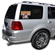 Pittsburgh Pirates 12"x10" Die-Cut Window Film - Baseball Sports Merchandise