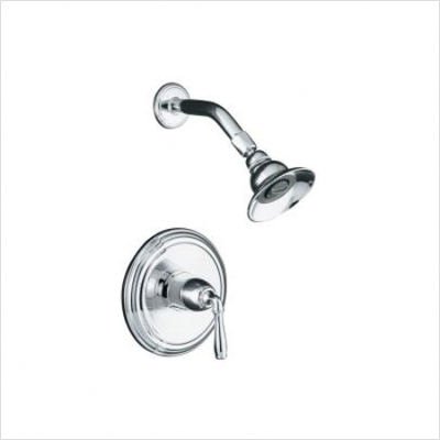 KOHLER K-T396-4-BRZ Devonshire Rite-Temp Pressure-Balancing Shower Faucet Trim, Oil-Rubbed Bronze