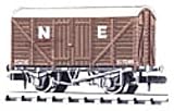 Peco NR-43E Box Van NE Brown