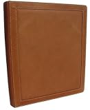 Piel Leather Three-Ring Binder Folder