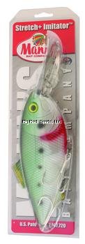 Mann'sBait Company Stretch Imitator Fishing Lure (Pack of 1), 6-Ounces, Bleeding Bunker