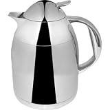 Chromed Vacuum Jug Stainless Steel - 1.5 Litre - great for keeping Coffee / Tea / Milk hot or cold!