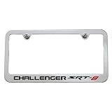 Dodge Challenger SRT8 SRT-8 License Plate Frame Chrome