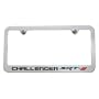 Dodge Challenger SRT8 SRT-8 License Plate Frame Chrome