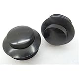 Black Gas Fuel Tank Flush POP-UP Cap For Harley Sportster Softail Dyna Glide 82+ Davidson Vented