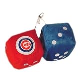 Chicago Cubs Fuzzy Dice