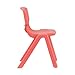 Flash Furniture 5 Pack Plastic Stackable School Chair with 13.25