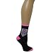 Pink Ribbon Breast Cancer Awareness Relay for Life Crew Socks Great for Fundraising Walk Survivor