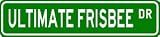 ULTIMATE FRISBEE Street Sign - Sport Sign - High Quality Aluminum Street Sign