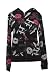 Hustler Apparel LIPSTICK LUCY Womens French Terry Hoodie in Choice of Colors
