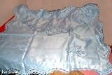 Domestications Sateen Cutwork Euro Sham State Blue
