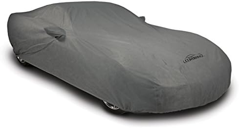 Coverking Custom Fit Car Cover for Select Dodge Challenger Models - Mosom Plus (Gray)