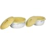 CorningWare Corelle Coordinates 4-Piece Casserole Bake and Serve Set, Secret Garden