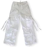 USC White Childrens Cargo pants