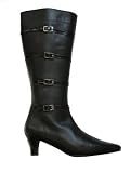 Walker Super Wide Calf Boot Black or Brown