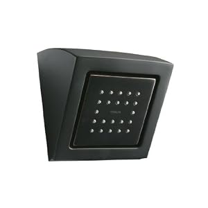 Kohler K-8023-BRZ WaterTile Square 22-nozzle showerhead, Oil Rubbed Bronze
