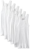 Hanes Mens  6 Pack Tank
