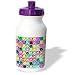 Sandy Mertens Right Pop Art Designs - German Shepherd Pop Art 2 - Water Bottles