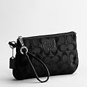 AUTHENTIC COACH ALI SIGNATURE CAPACITY WRISTLET 42665 (Black)