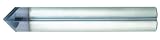 Niagara Cutter CM490 Carbide Chamfering Mill, TiAlN Coated, 4 Flutes, 90 Degree Chamfer End, 3/16 Cut Cutting Length, 3/8 Diameter