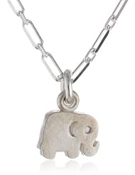 Dogeared Simple Truth Wisdom Little Elephant Necklace, 16"+2" Extender