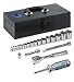 Armstrong 15-335 22pc 1/4 & 3/8 Drive 6pt Fractional Ratchet/Socket Set