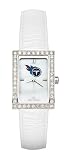 Tennessee Titans Ladies Allure Watch White Leather Strap