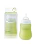 Coddletime Borosilicate (Laboratory Grade) Glass Bottle with Silicone Bottle Wrap, Green