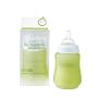 Coddletime Borosilicate (Laboratory Grade) Glass Bottle with Silicone Bottle Wrap, Green