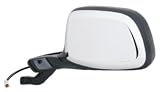 K Source 61032F OE Replacement Mirror 92-96 Ford Bronco, F150, F250, F350 Pick-up, Black/chrome (Foldaway), Driver, Side, Power