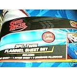 Speed Racer - 3 Piece Twin Flannel Sheet Set