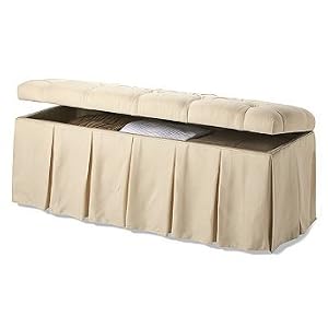 Sophia Tufted Storage Bench - Frontgate